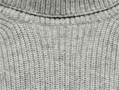 Kids ONLY medium grey melange rullekrave strikkjole